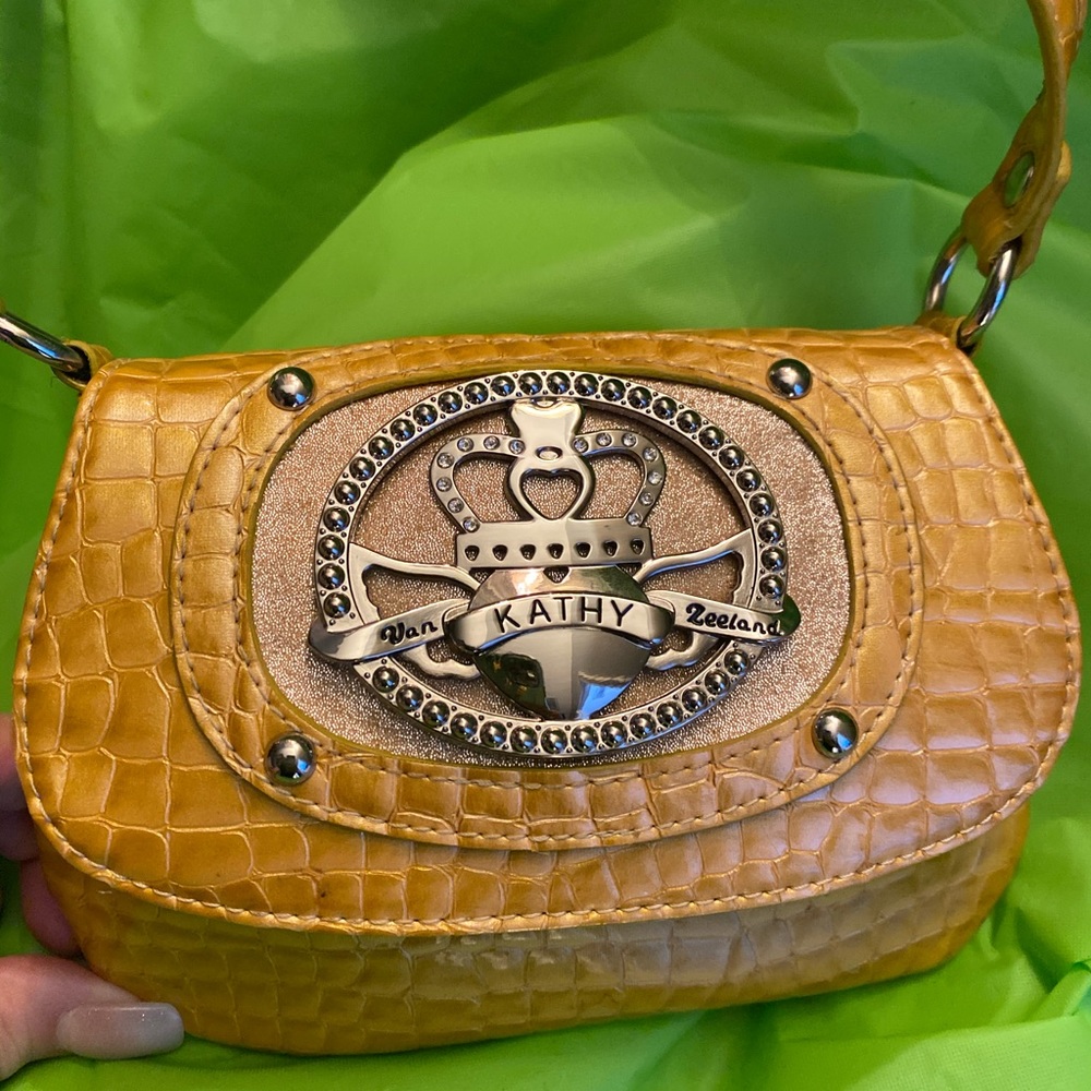 Kathy Van Zeeland cross body handbag & coin purse